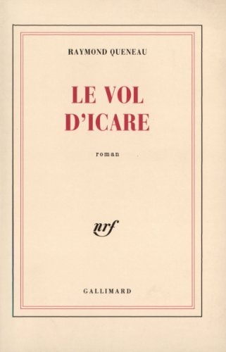 LE VOL D'ICARE, de Queneau | portada del libro