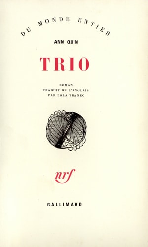 TRIO, de Quin | portada del libro