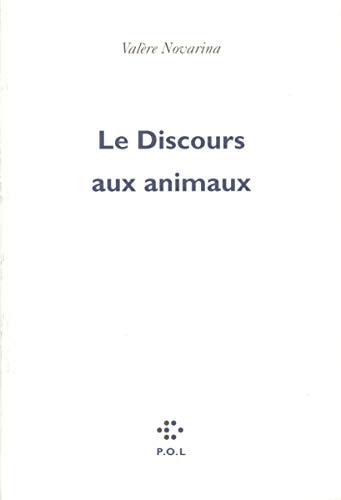 DISCOURS AUX ANIMAUX, de Marie NDiaye | portada del libro