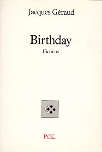 BIRTHDAY, de Géraud | portada del libro