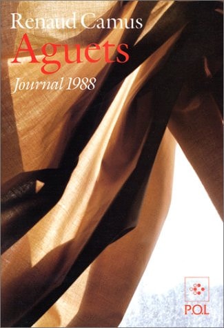 AGUETS JOURNAL 1988, de Renaud Camus | portada del libro