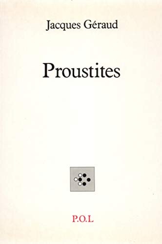 PROUSTITES, de Géraud | portada del libro