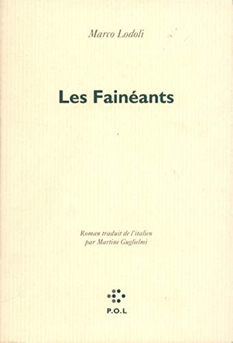 FAINEANTS, de Marco Lodoli | portada del libro