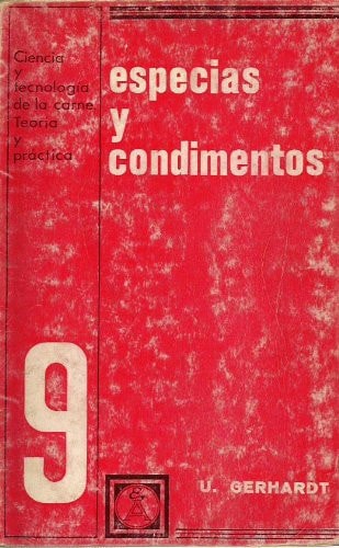 Especias y condimentos, de GERHARD | portada del libro