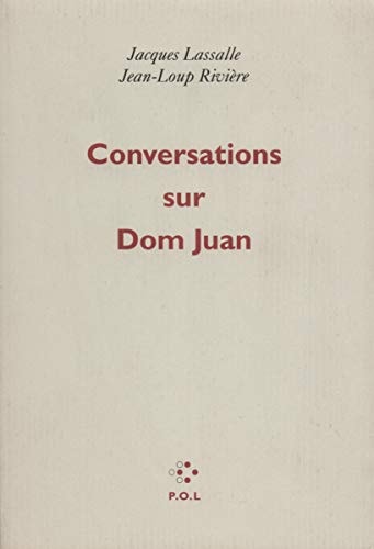 CONVERSATIONS SUR DOM JUAN, de Lassalle | portada del libro