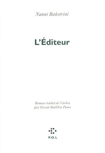 EDITEUR, de Nanni Balestrini | portada del libro