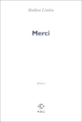 MERCI, de Lindon | portada del libro