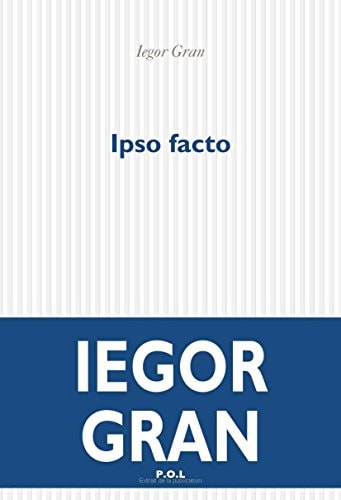 IPSO FACTO, de Gran | portada del libro