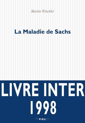 MALADIE DE SACHS, de Winckler | portada del libro