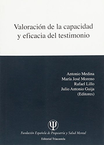 Valoración de la capacidad y eficacia del testimo, de Varios autores | portada del libro