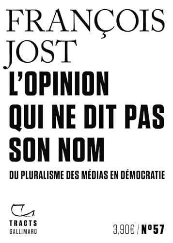 OPINION QUI NE DIT PAS SON, de François Jost | portada del libro