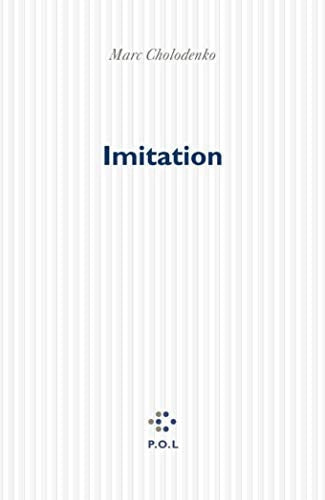 IMITATION, de Cholodenko | portada del libro