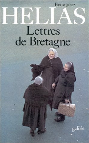 LETTRES DE BRETAGNE, de HELIAS PJ | portada del libro