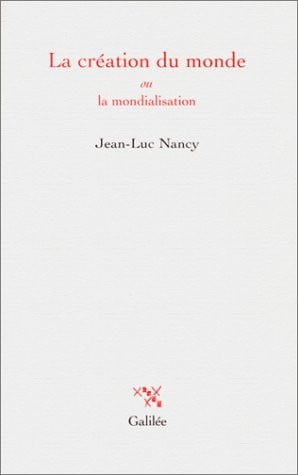 LA CREATION DU MONDE, de NANCY J L | portada del libro
