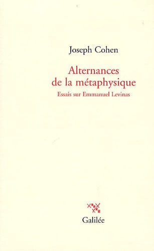 ALTERNANCES DE METAPHYSIQUE, de COHEN J | portada del libro