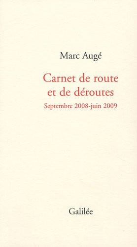 CARNET DE ROUTE ET DE DEROUTES, de AUGE M | portada del libro