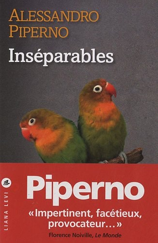 INSEPARABLES, de Alessandro Piperno | portada del libro