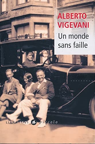 UN MONDE SANS FAILLE, de Alberto Vigevani | portada del libro