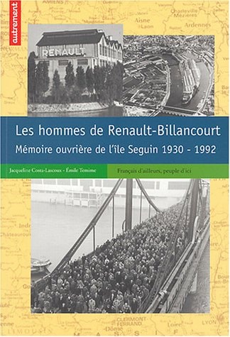 LES HOMMES DE RENAULT BILLANCOURT, de Temime | portada del libro