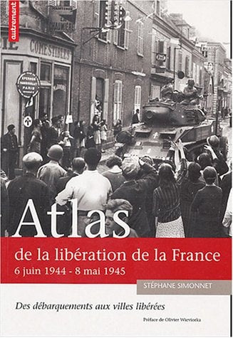 ATLAS DE LA LIBERATION DE LA FRANCE, de Simonnet | portada del libro