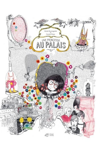 UNE PRINCESSE AU PALAIS, de Cécile Roumiguière | portada del libro