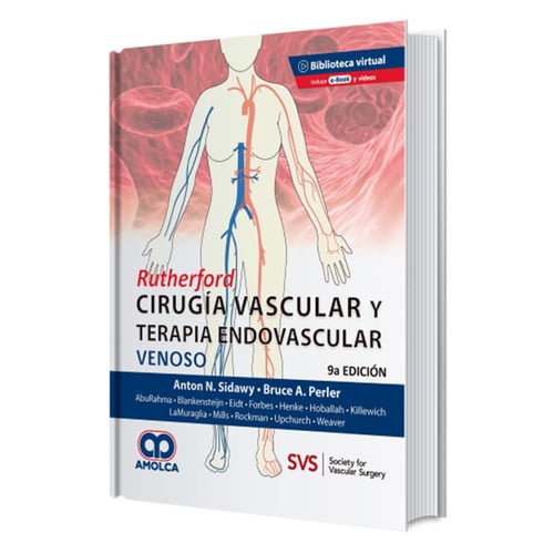 RUTHERFORD CIRUGIA VASCULAR Y TERAPIA ENDOVASCULAR VENOSO, de SIDAWY | portada del libro