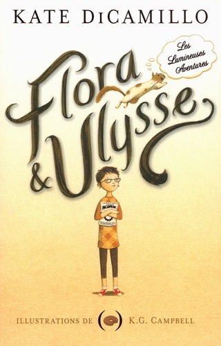 FLORA ET ULYSSE, de Kate DiCamillo | portada del libro