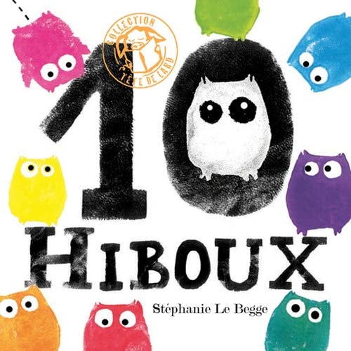 10 HIBOUX, de Stéphanie Le Begge | portada del libro