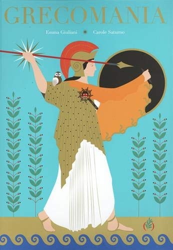 GRECOMANIA, de Carole Saturno | portada del libro