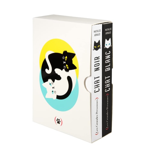 COFFRET CHAT NOIR CHAT BLANC, de Mathilde Arnaud | portada del libro