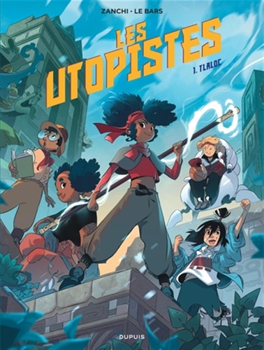 LES UTOPISTES TOME 1 TLALOC, de Vincent Le Bars | portada del libro