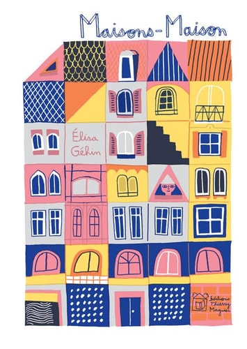 MAISONS-MAISON, de Élisa Géhin | portada del libro