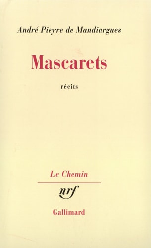 MASCARETS, de Pieyre de Mandiargues | portada del libro