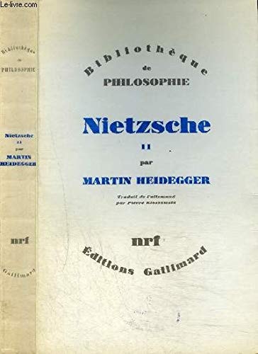 NIETZSCHE T2, de Martin Heidegger | portada del libro