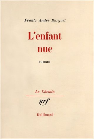 L'ENFANT NUE, de Burguet | portada del libro