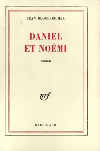 DANIEL ET NOEMI, de Bloch-Michel | portada del libro