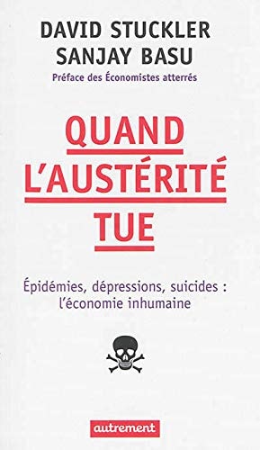 QUAND L'AUSTERITE TUE, de David Stuckler | portada del libro