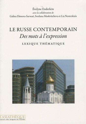 LE RUSSE CONTEMPORAIN, de Evelyne Enderlein | portada del libro