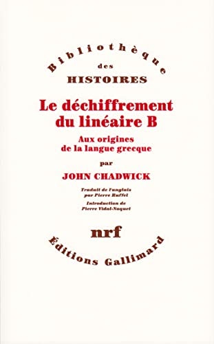 LE DECHIFFREMENT DU LINEAIRE B, de John Chadwick | portada del libro