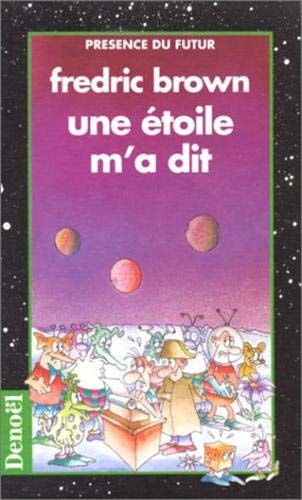 UNE ETOILE M'A DIT, de Fredric Brown | portada del libro