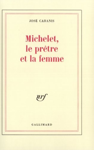 MICHELET LE PRETRE ET LA FEMME, de Cabanis | portada del libro