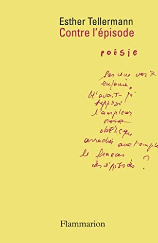 ONTRE L'EPISODE, de TELLERMANN ESTHER | portada del libro