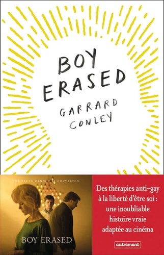 BOY ERASED, de Garrard Conley | portada del libro