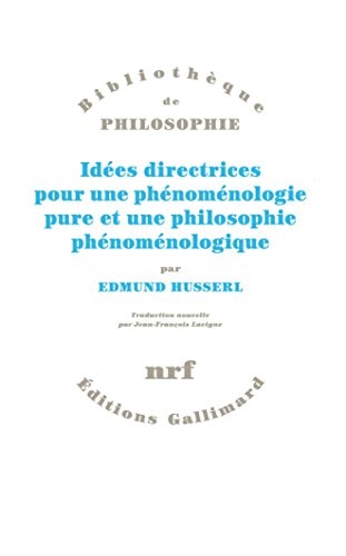 IDEES DIRECTRICES POUR UNE PHENOMENOLOGIE PURE ET UNE PHILOS, de Edmund Husserl | portada del libro