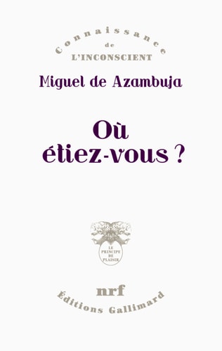 OU ETIEZ-VOUS ?, de Miguel de Azambuja | portada del libro