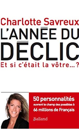 ANNEE DU DECLIC, de SAVREUX CHARLOT | portada del libro