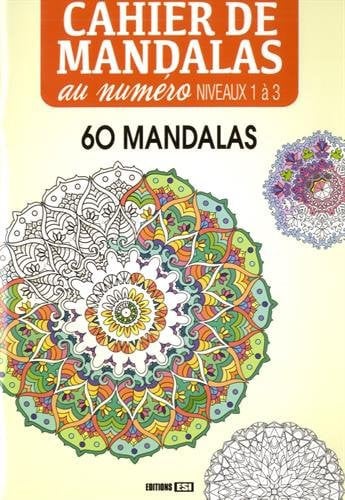 CAHIER DE MANDALA AU NUMERO NIVEAUX 1 A 3, de BROZINSKA ANAST | portada del libro