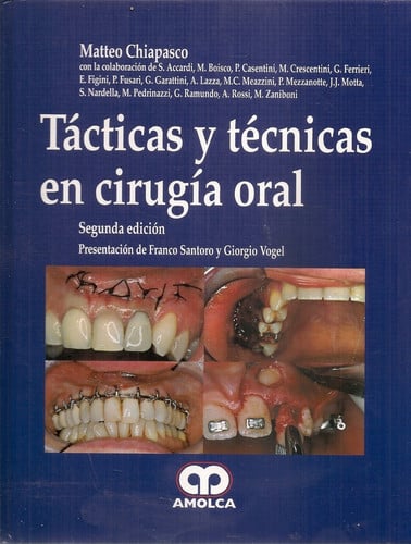 TACTICAS Y TECNICAS EN CIRUGIA ORAL | portada del libro
