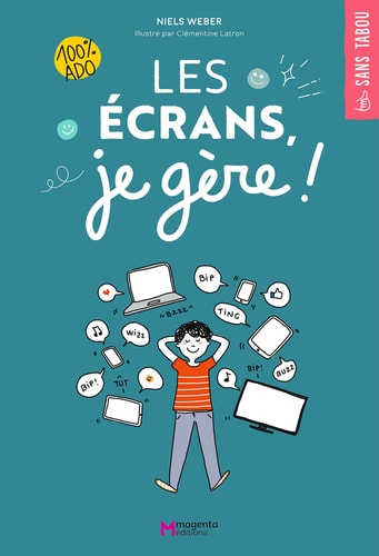 LES ECRANS JE GERE, de Niels Weber | portada del libro