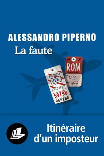 LA FAUTE, de Alessandro Piperno | portada del libro